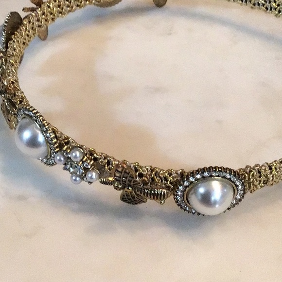 Bee Pearl Rhinestone gold and Black Bee Headbands (both are new) - Picture 7 of 7